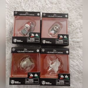 Disney Nightmare Before Christmas Pull Back Racers Lot of 4